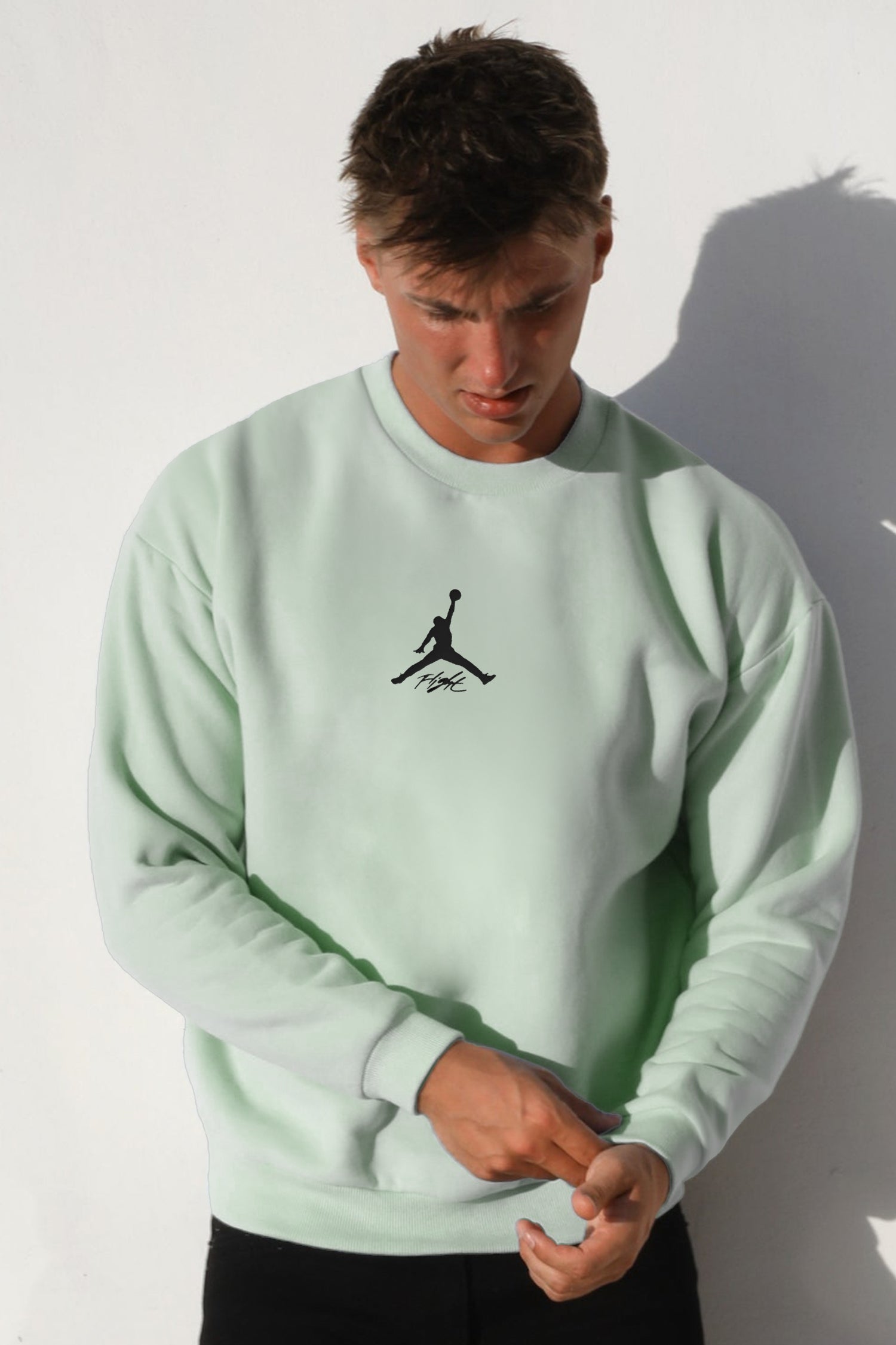 Nke X Jrdn Flight Heritage Full Sleeves Men's Sweatshirt