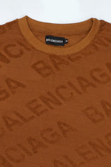 Balnciaga Men Sweatshirt In Rust