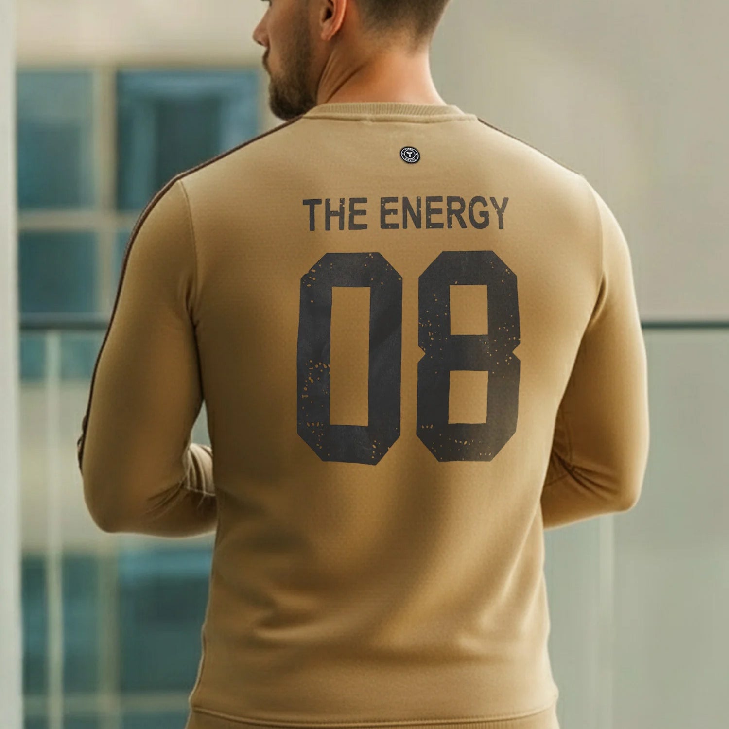Turbo 3 Stripes Mock Neck Men's Sweatshirt