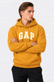Gap Typically Arch Logo Men's Hoodie In Mustard