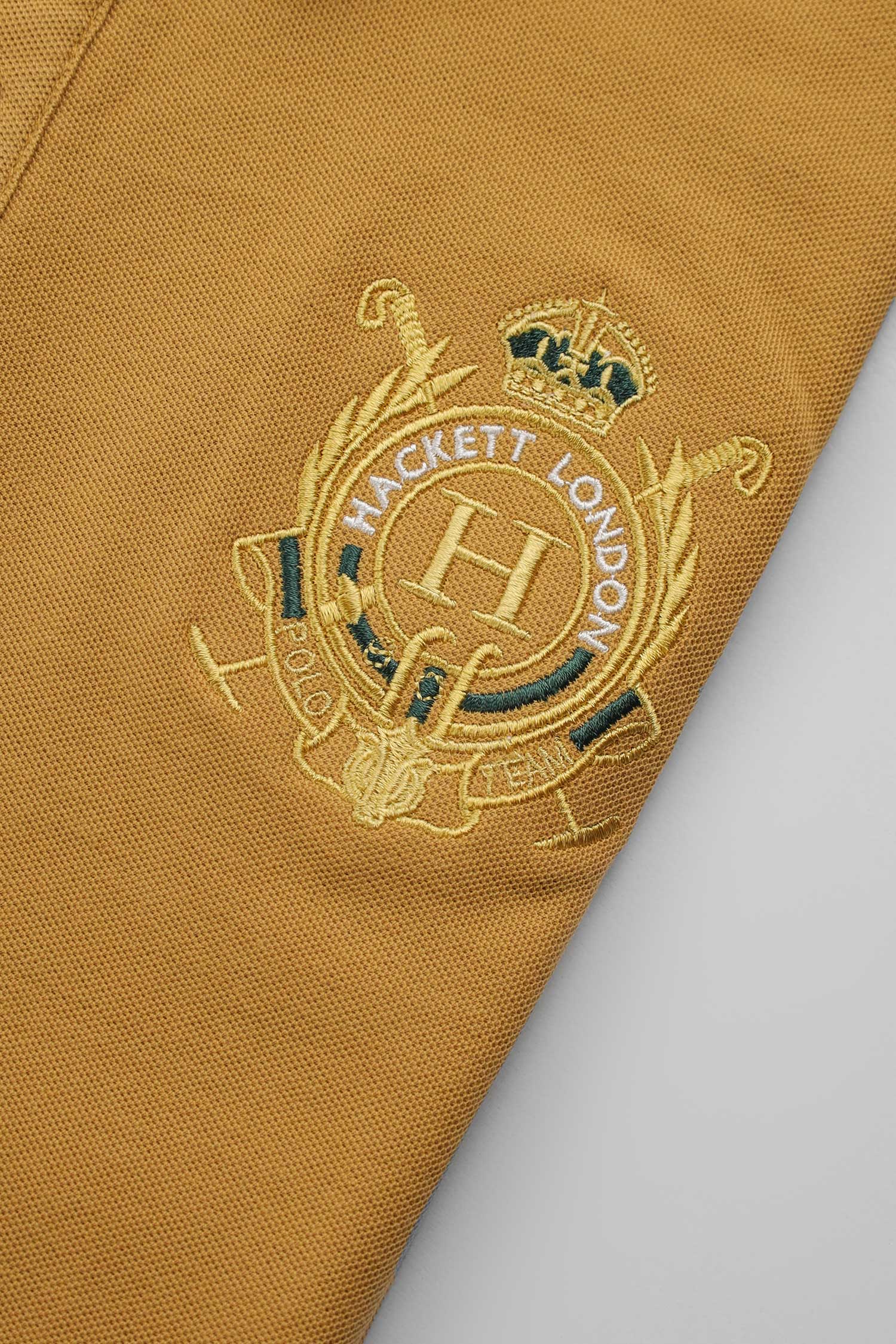 Hackt Lndn Heritage Crown Graphic Men's Polo Shirt