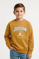 Jrdn Flight Heritage Crew Neck Unisex Kids Sweatshirt