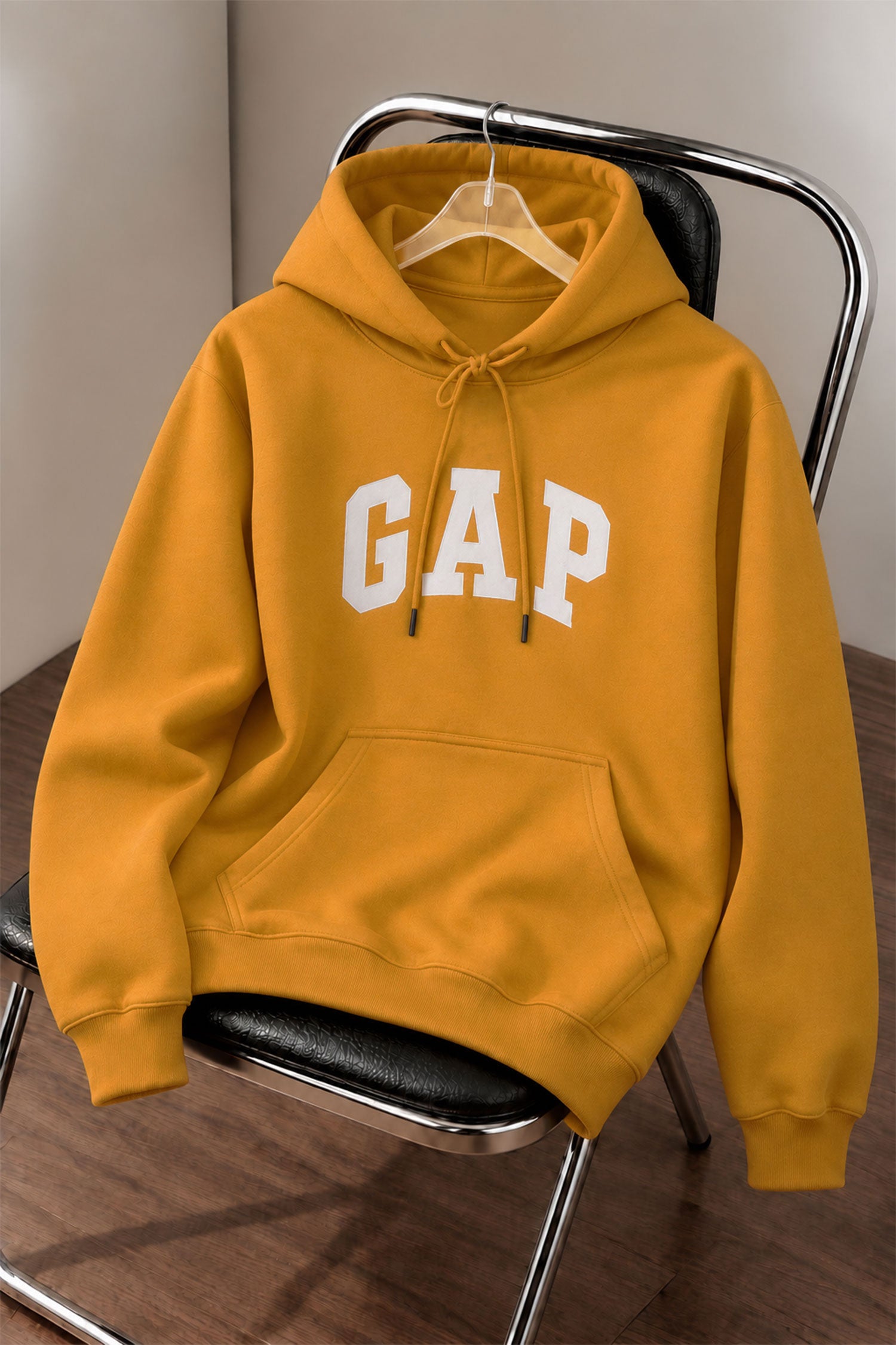 Gap Typically Arch Logo Men's Hoodie In Mustard