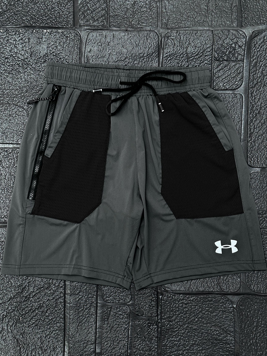 Und Arm Men Training Shorts In Grey