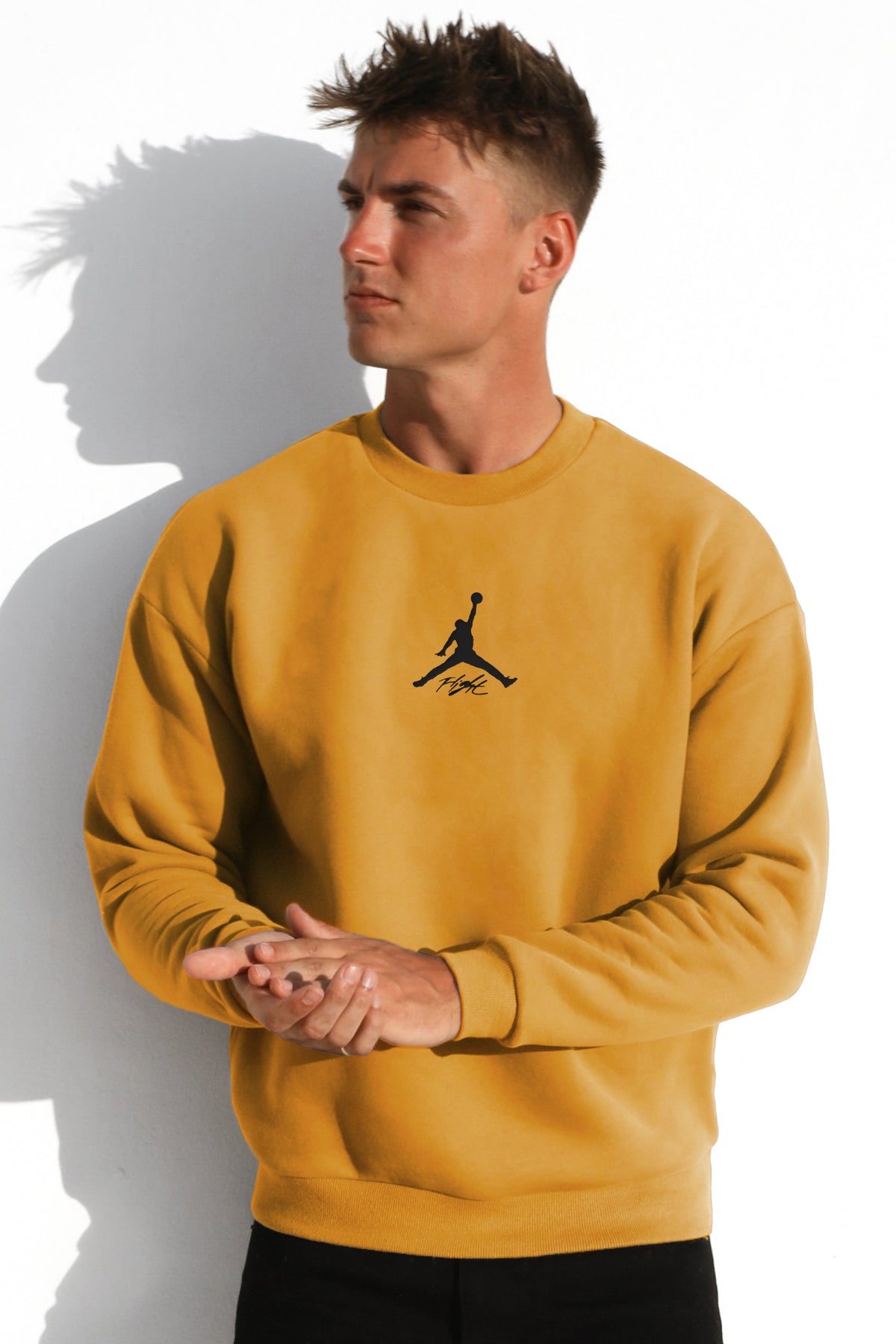 Nke X Jrdn Flight Heritage Full Sleeves Men's Sweatshirt