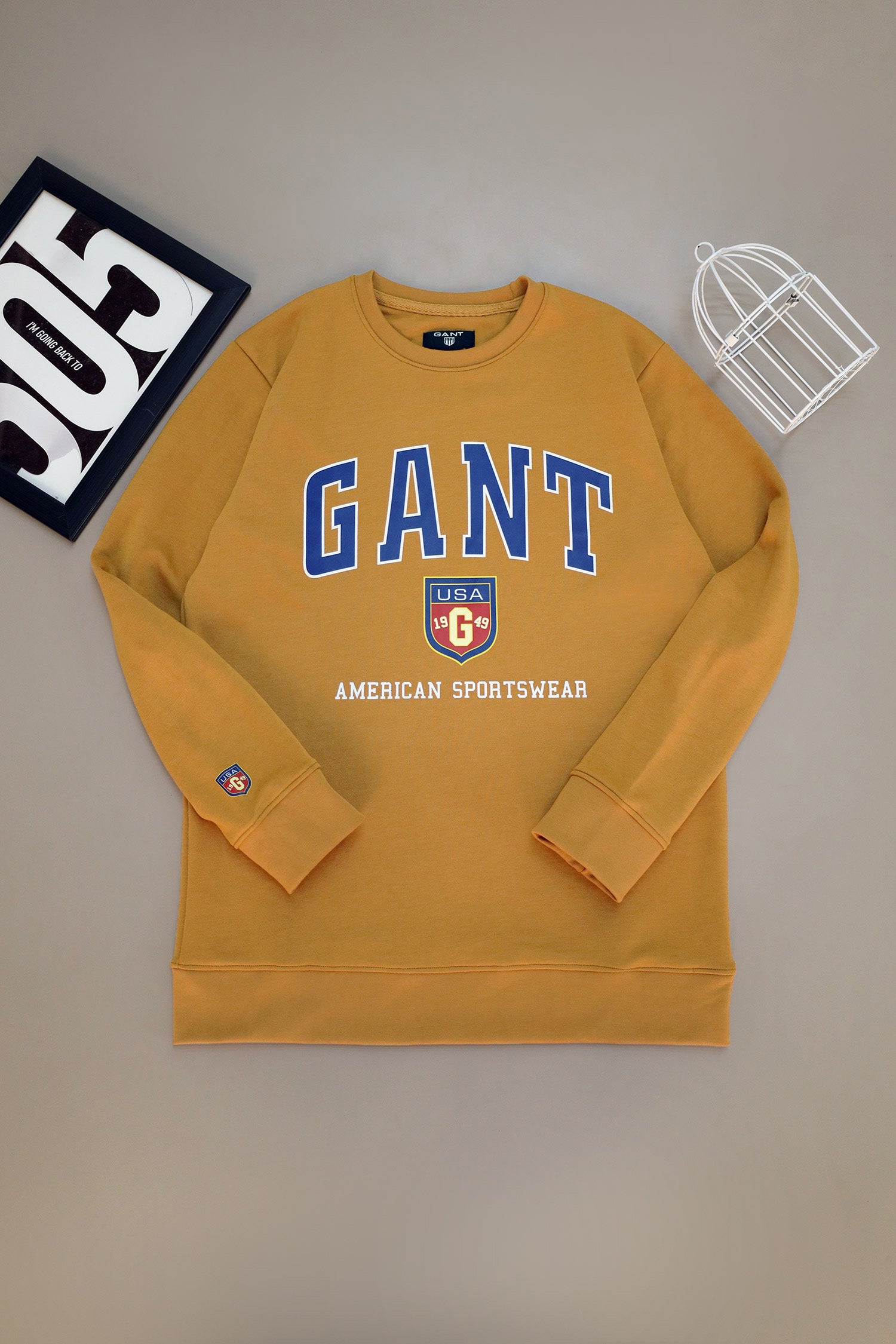Gant Graphic TurtleNeck Imported Men's Sweatshirt