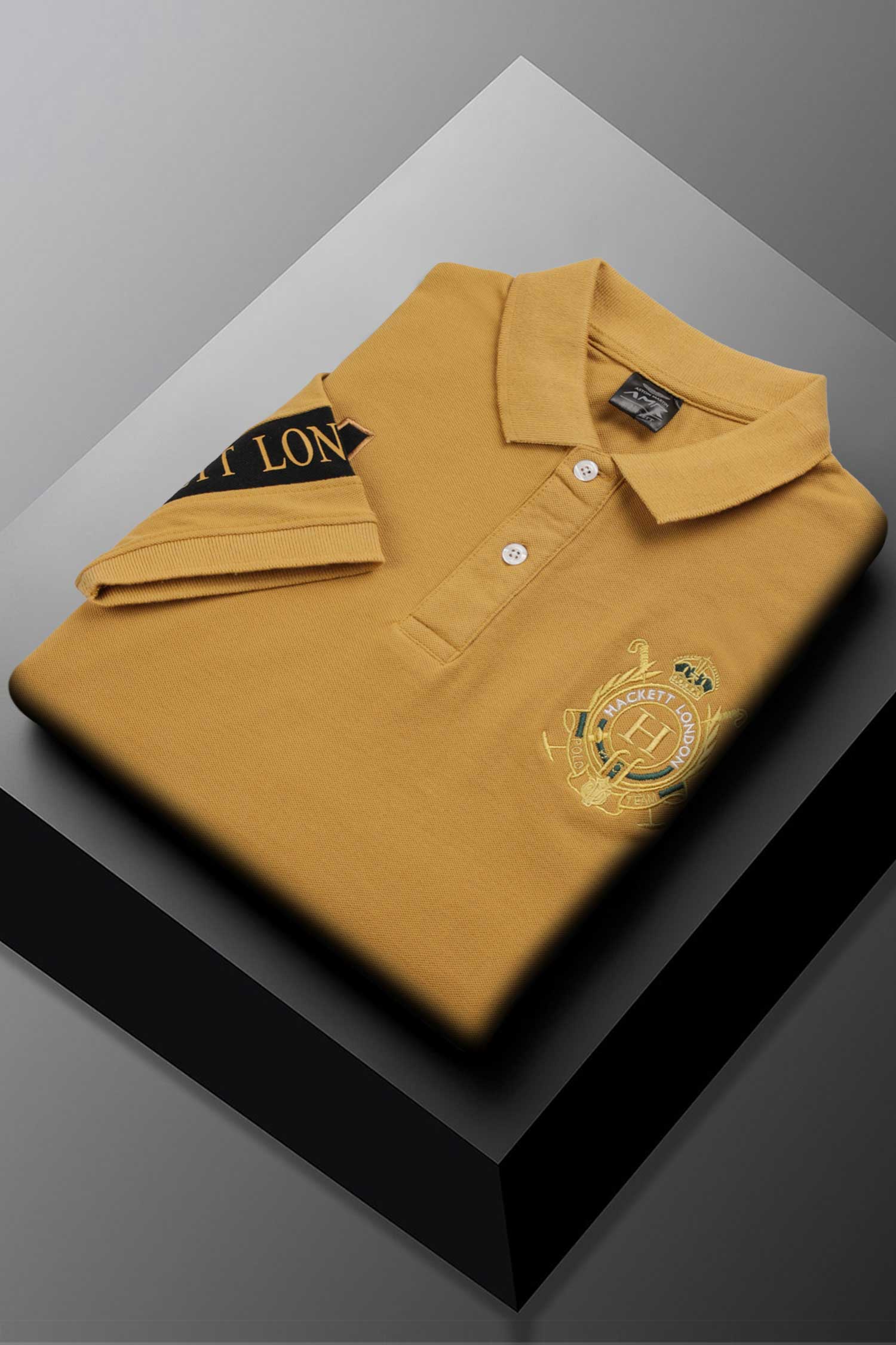 Hackt Lndn Heritage Crown Graphic Men's Polo Shirt