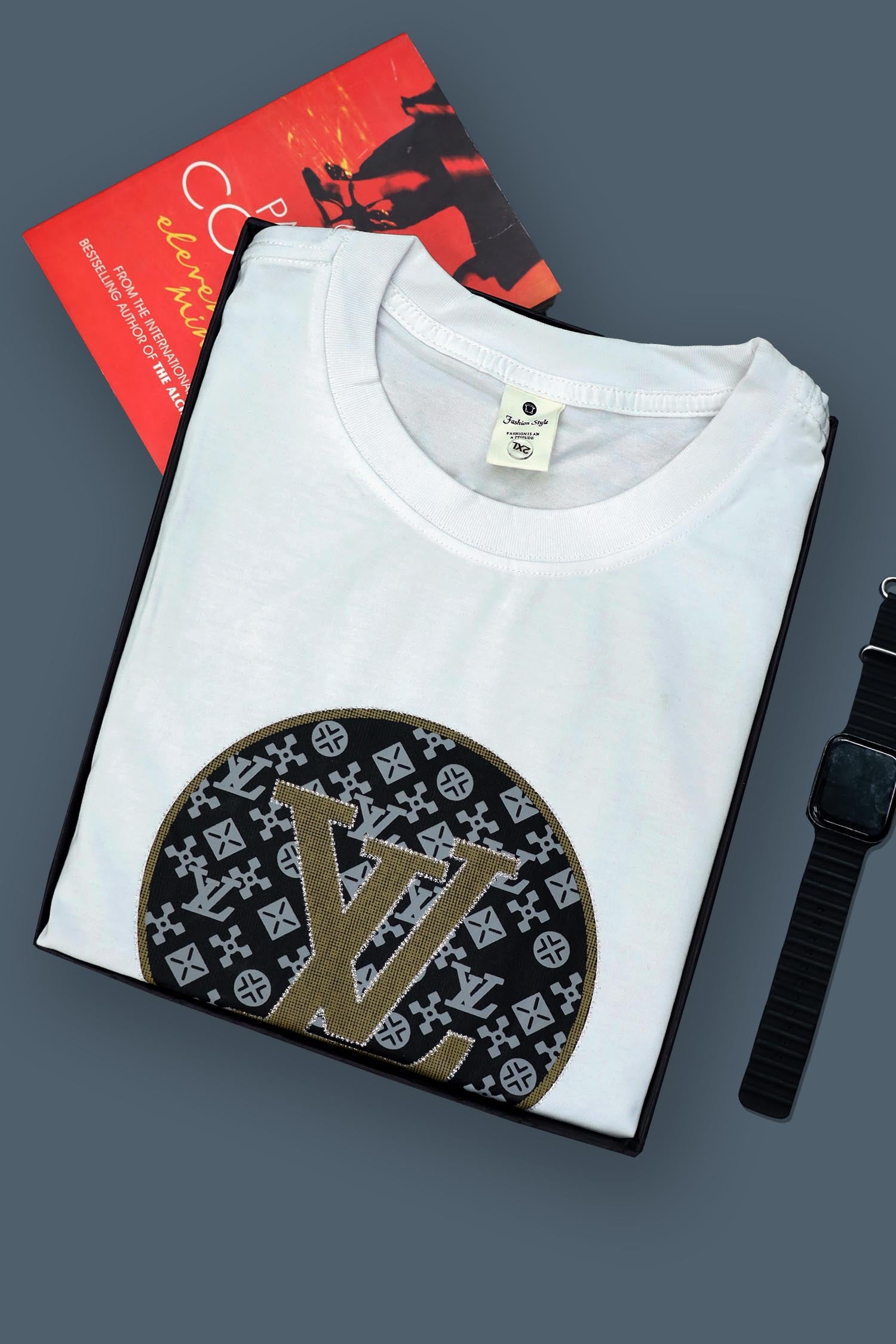Lus Vtn Front Logo Oversized T-Shirt In White