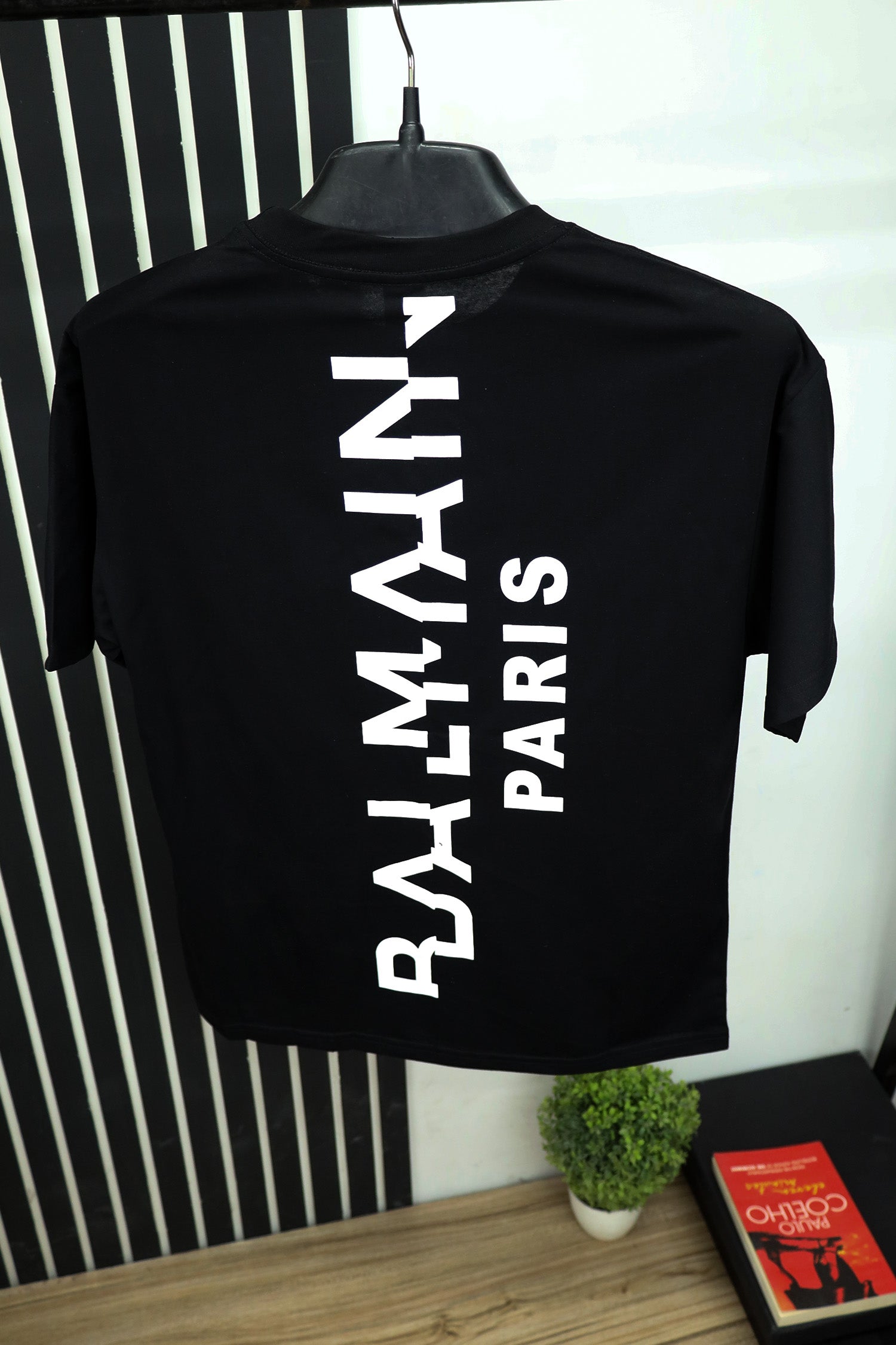 Blmain Front Slogan Oversized T-Shirt