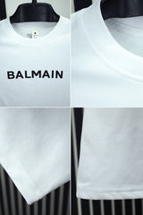 Blmain Front Slogan Oversized T-Shirt In White