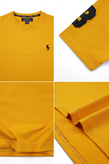 Rph Luren Premium Classic Fit Crewneck Polo T-Shirt