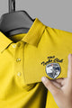 Turbo Bostn Cltics Team Men's Polo Shirt In Mustard Yellow