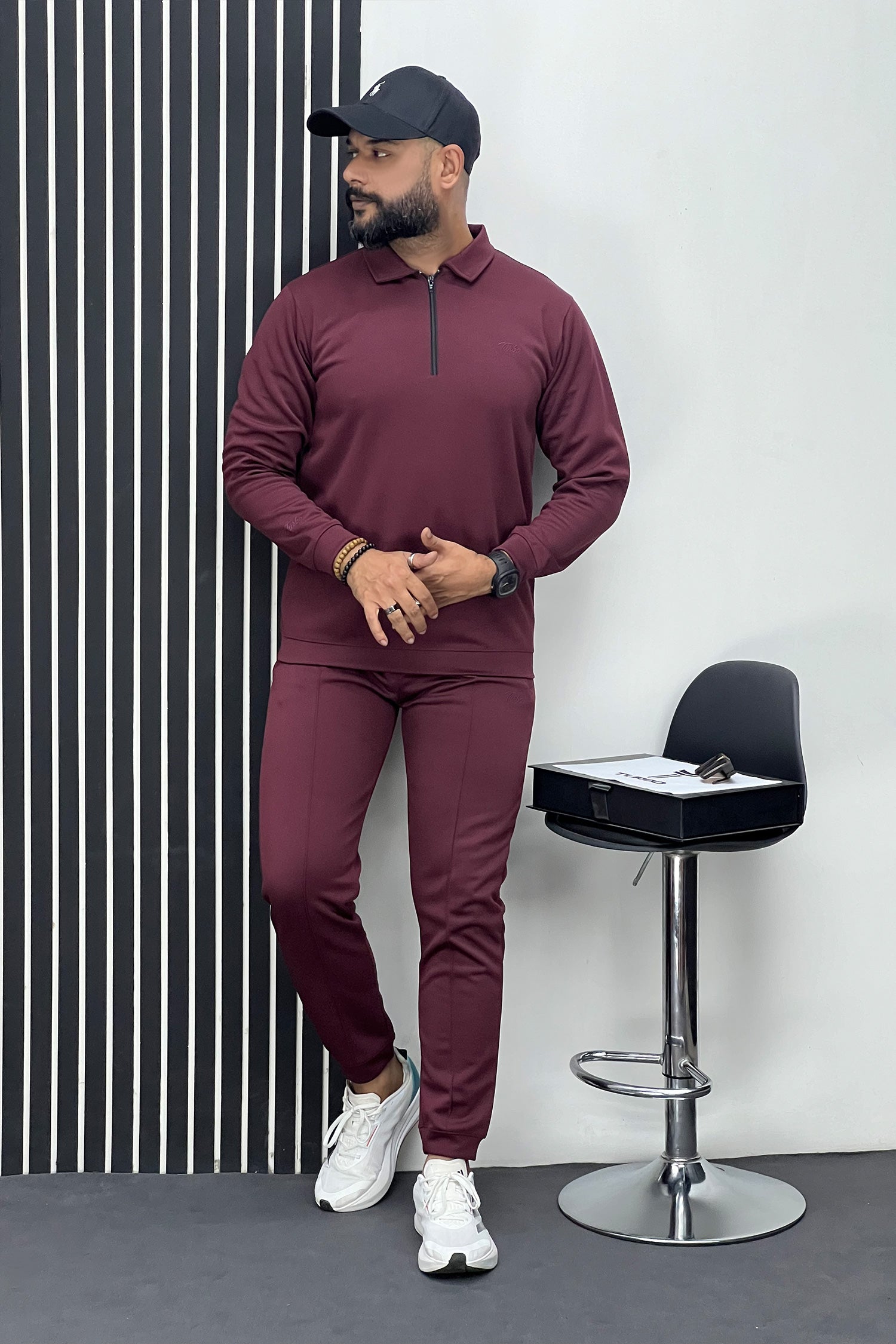 Turbo Half Zip Style Men Zipper Tracksuit Turbo Brands Factory