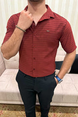 Turbo Snitch Striped Casual Shirt
