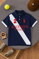 Plo Rph Lren Prominent Diagonal Stripe Younger Kids Polo Shirt