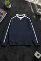 Turbo Minimal Piping Imported Round Neck Men's Sweatshirt
