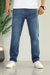Turbo Urban Commuter Dura-Flex Slim Fit Jeans In Navy Blue