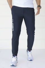 Turbo Relaxed Sport Training Men's Dryfit Trouser In Navy Blue