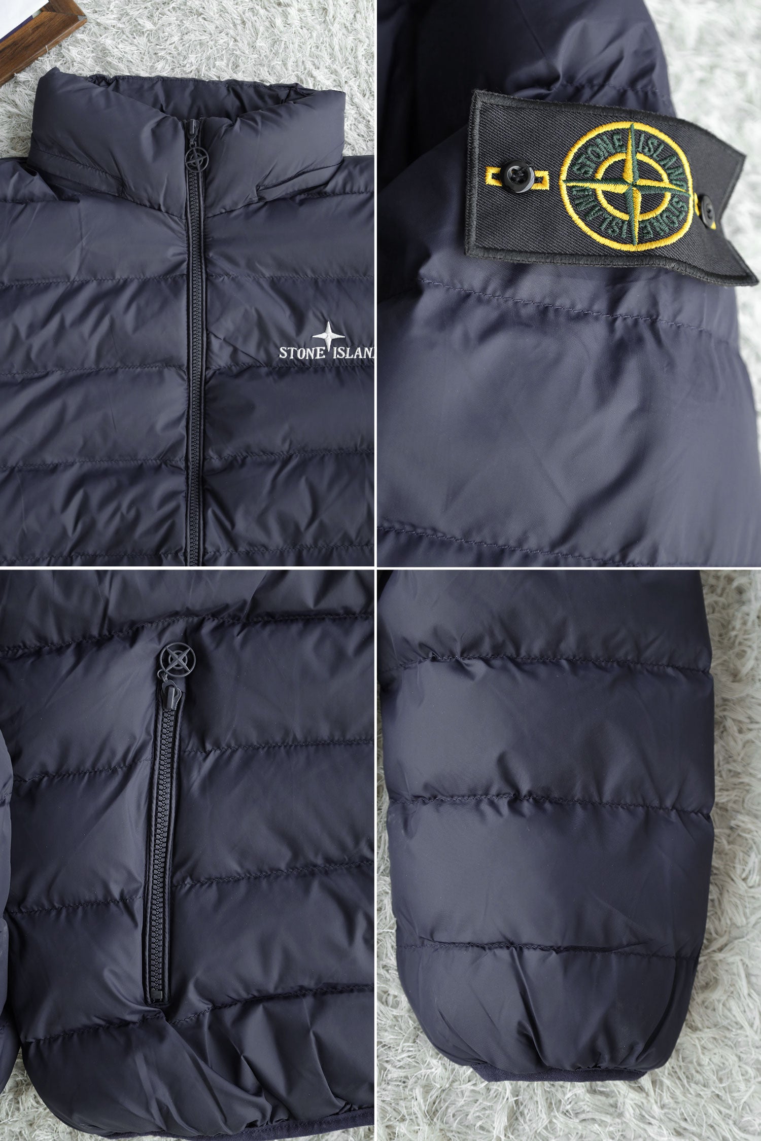 Stone Island Hooded Bubble Padded Imported Puffer Jacket