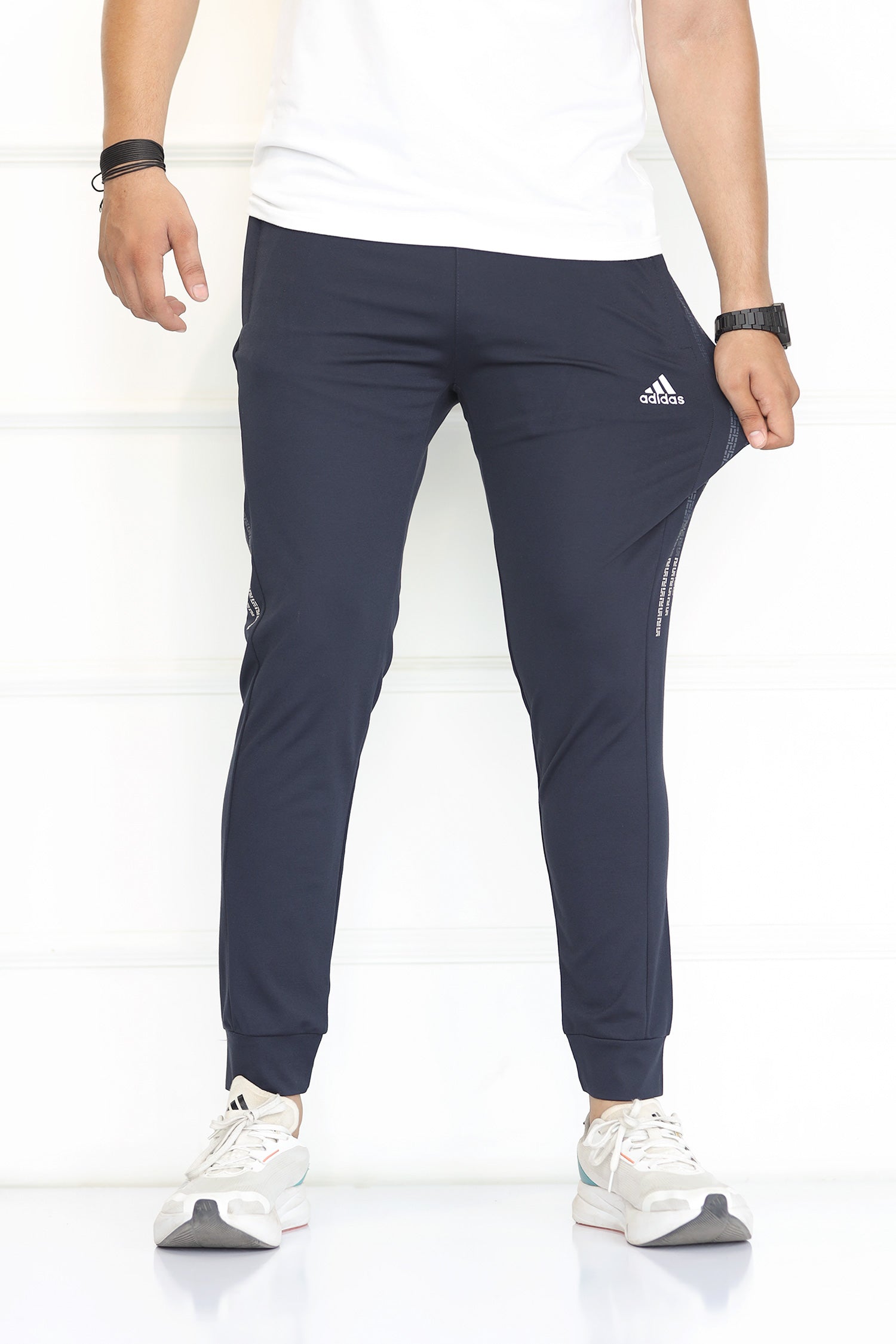 Adds 'The Ascent' Performance SlimFit Trouser In Navy Blue