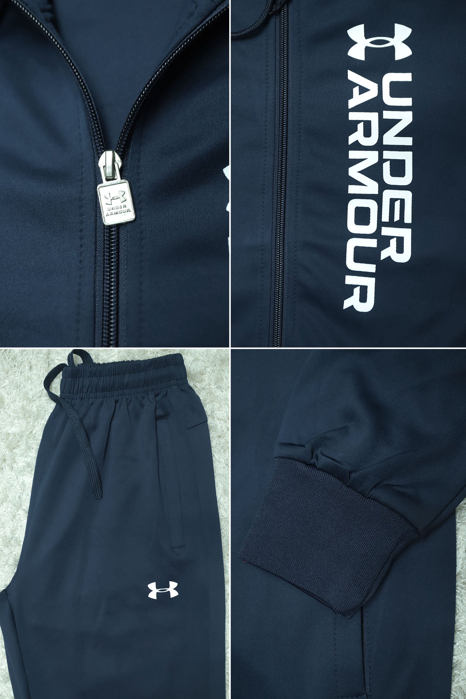 Undr Armr Hoodie Style Sportswear Men Zipper Tracksuit