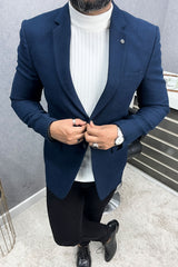 Turbo Italian Style Men's Casual Blazer