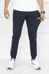Adds Elite Vibe Grip Fit Sportswear Trouser In Navy Blue