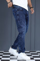 Refined Edge Slim Fit Turbo Jeans In Navy Blue