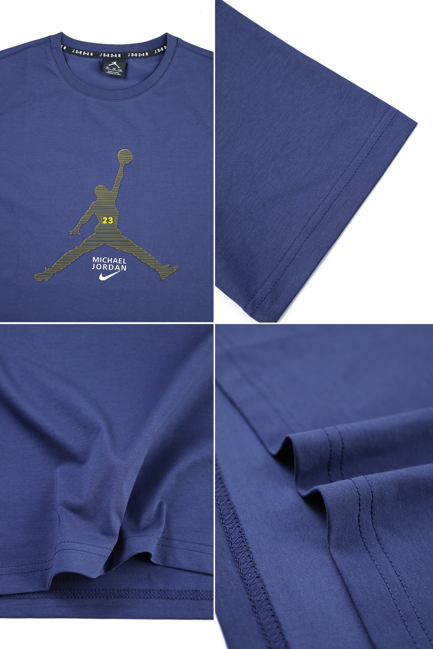 Jrdn Signature Air Flight 23 Elite Round Neck T-Shirt