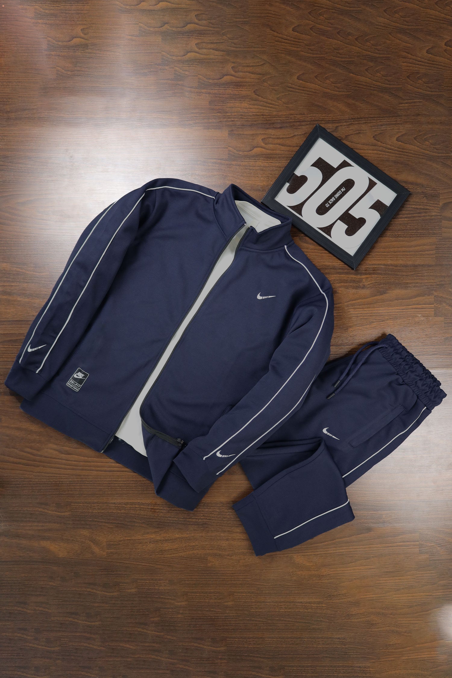 Nke 90s Vintage Spellout Zipper Style Tracksuit