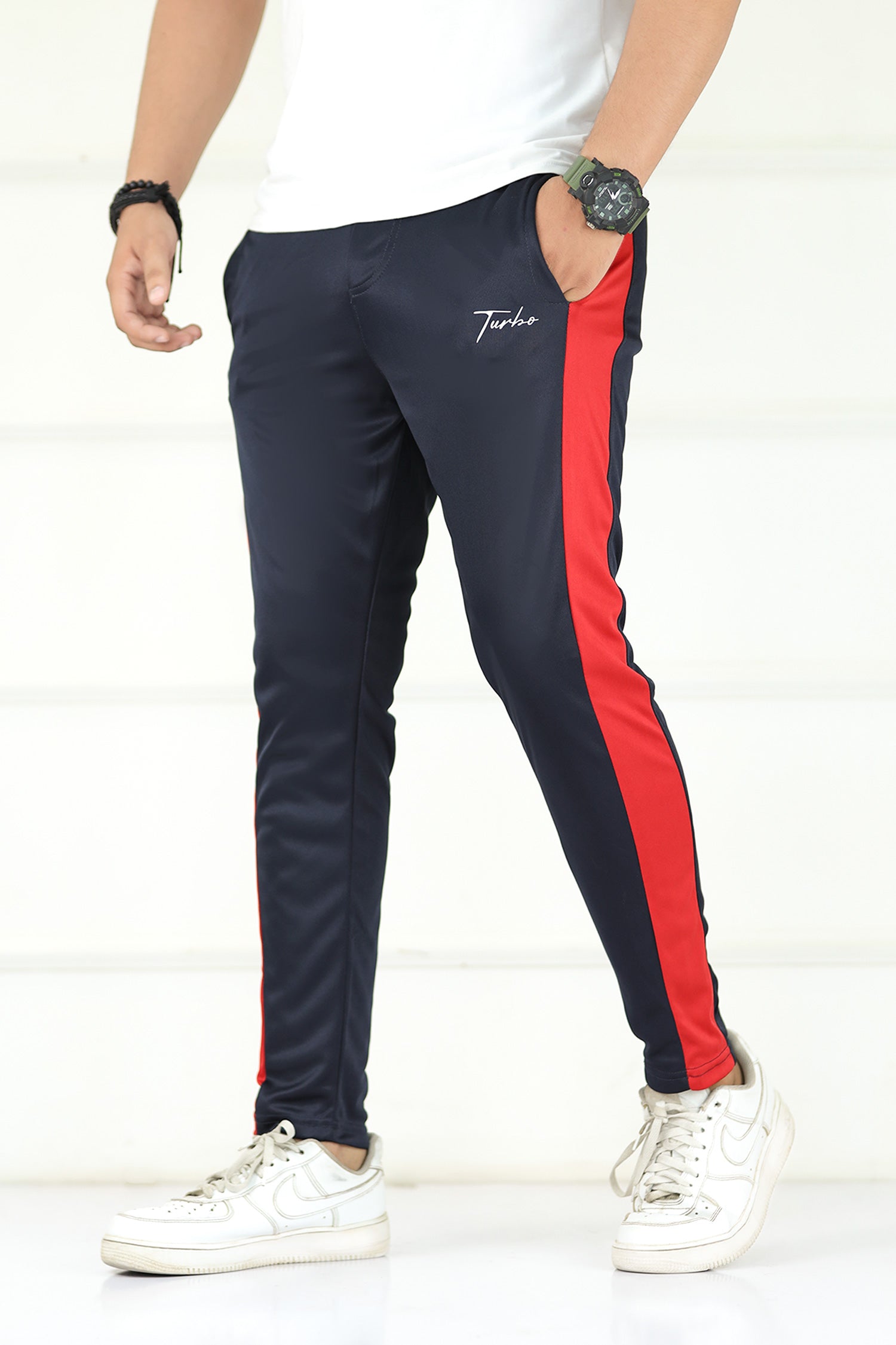 Turbo Color-Block Pannel Quick-Dry Trouser