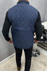 Rph Lren Polo Diamond Cut Quilted Imported Men's Gilet