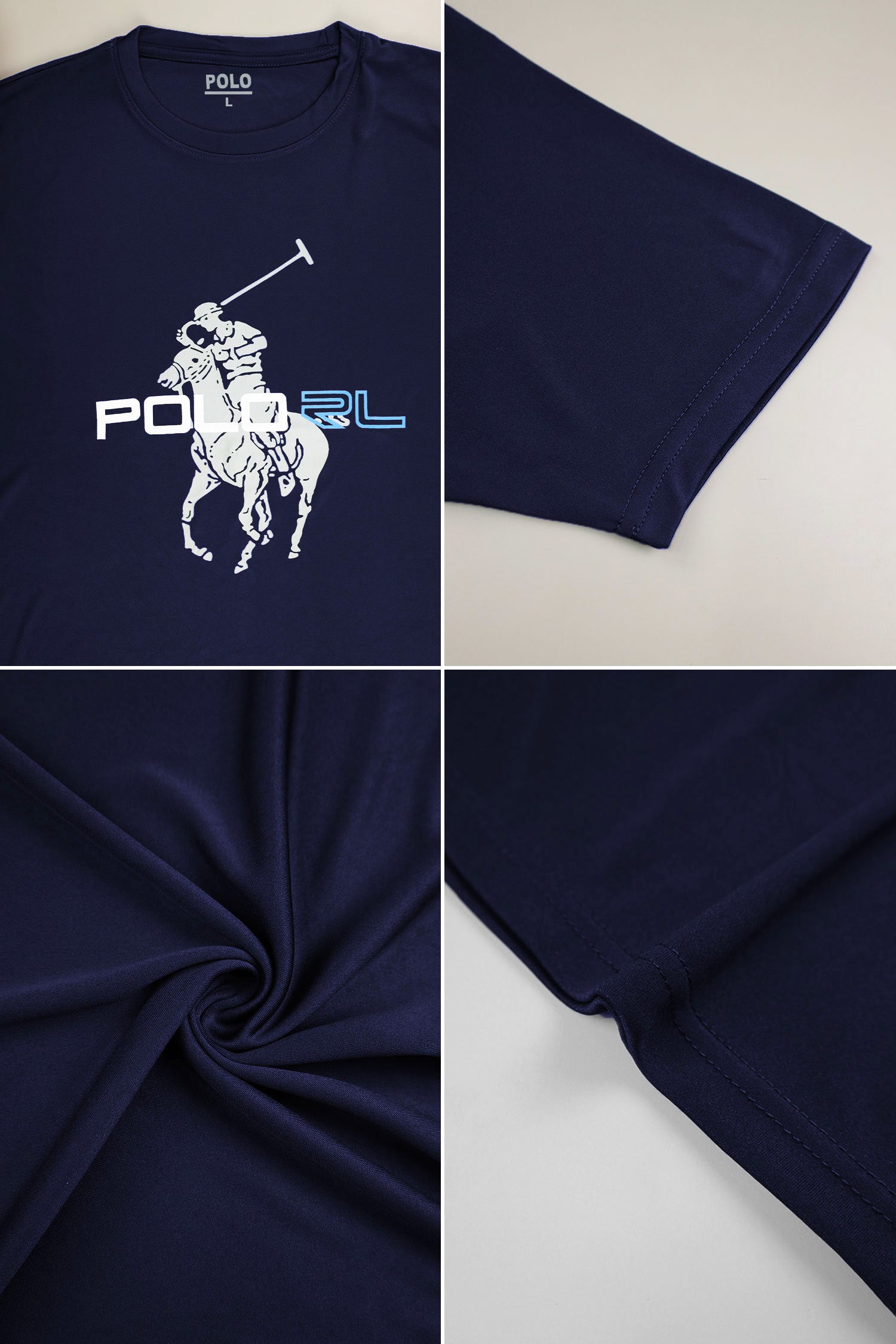 Rph Luren Signature Pony Men's Round Neck T-Shirt
