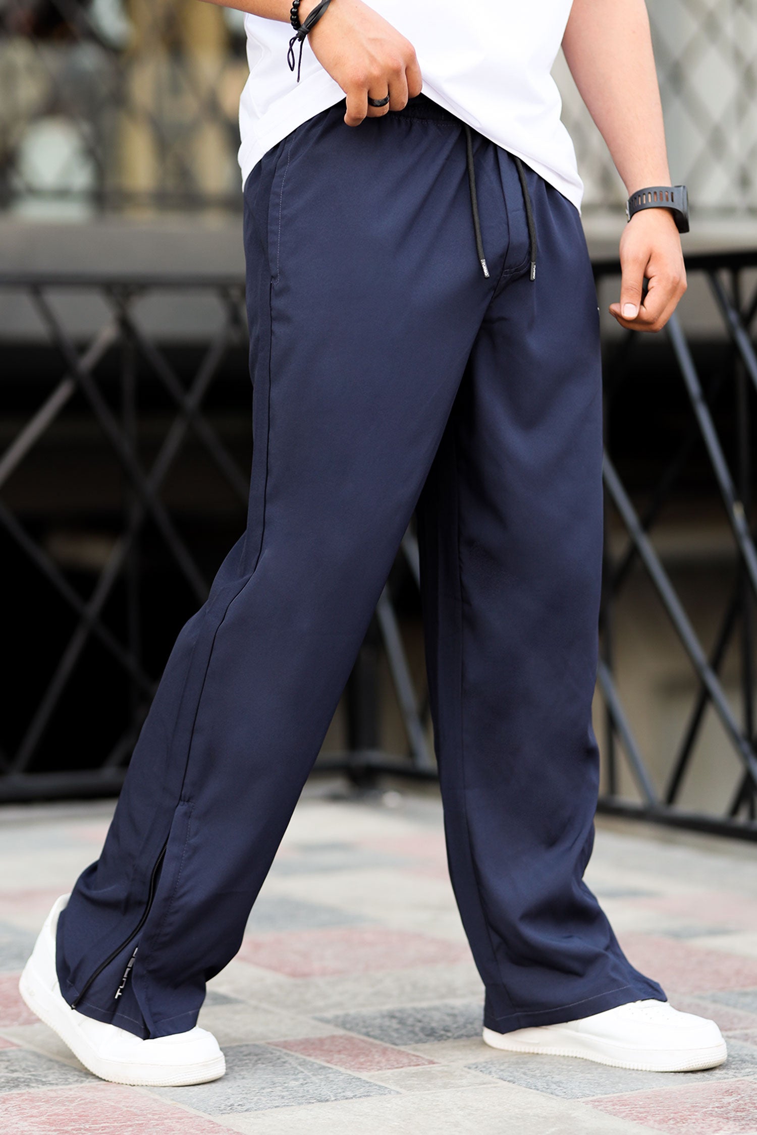 Turbo Loose Bottom Zip Style Imported Sportswear Trouser