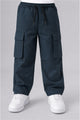 Turbo Baggy Fit Cargo Jeans For Boys