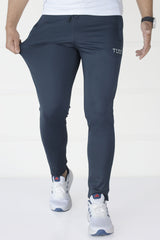 Turbo Gym King Active Men's Dryfit Trouser In Navy Blue