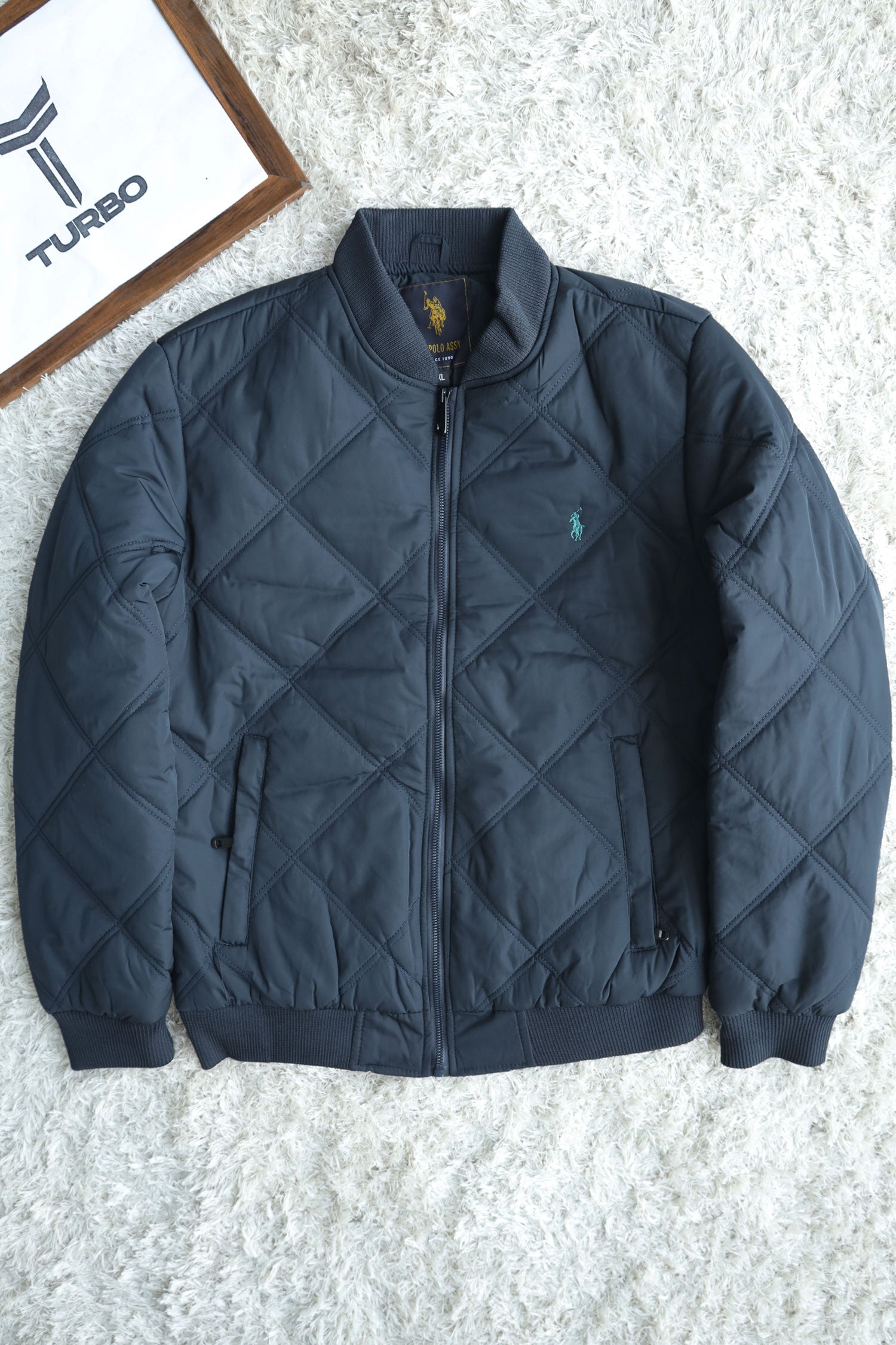 Polo Rph Lren Rib Style Imported Puffer Jacket