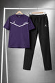 Jrdn Flight Arched Wordmark Men's Tracksuit In Purple