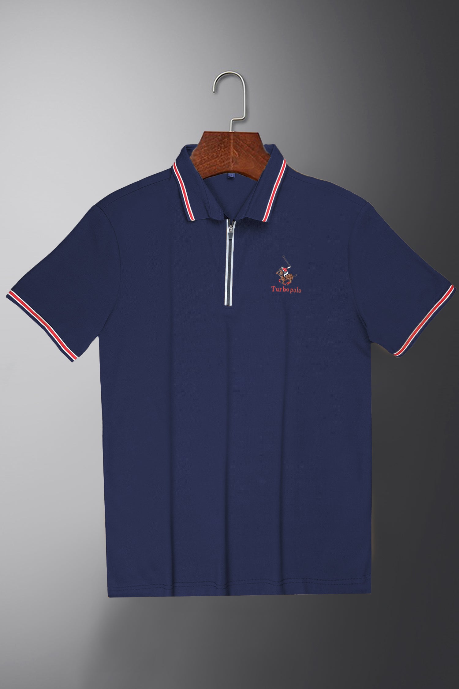 Turbo Polo x R/L Zip Collaered Men's Polo Shirt