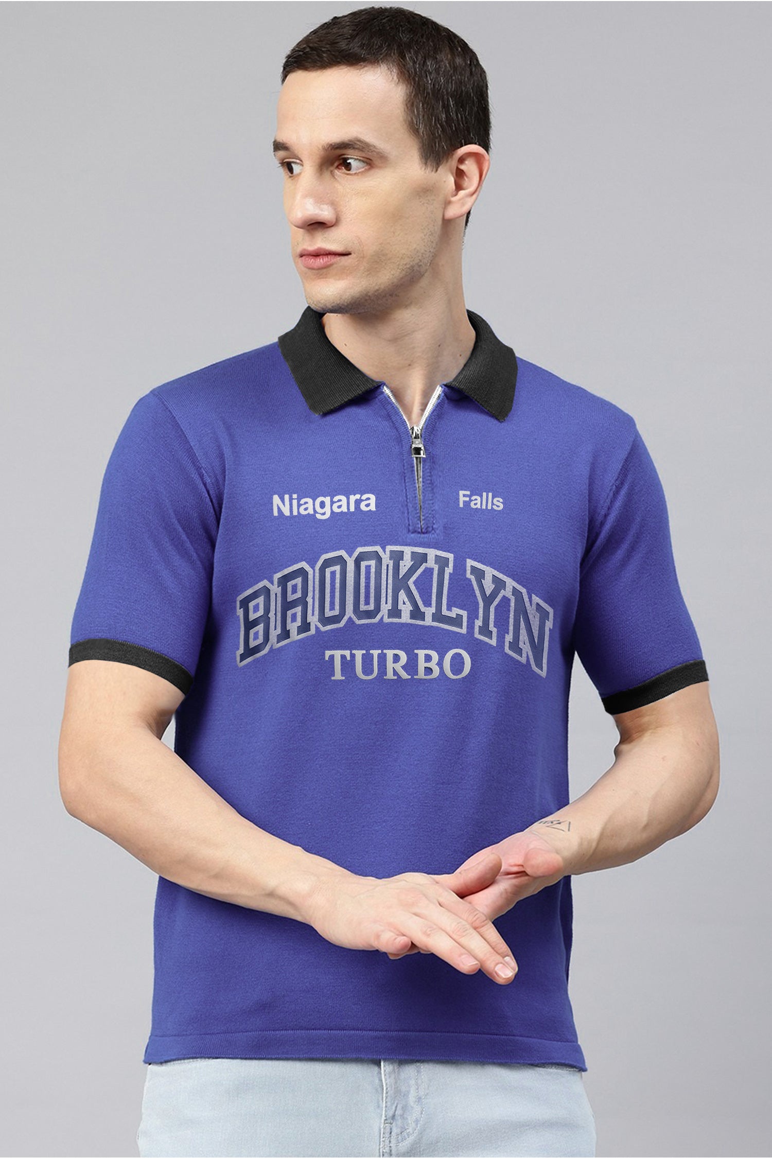 Broklyn 'Niagara Falls' Edition Graphic Men's Polo Shirt