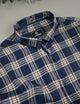 Turbo Tattersall Checkered Long Sleeve Cotton Casual Shirt