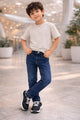 Turbo Ego Denim Jeans For Boys In Navy Blue