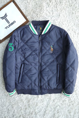 Rph Lren Polo Rib Collar Imported Puffer Jacket