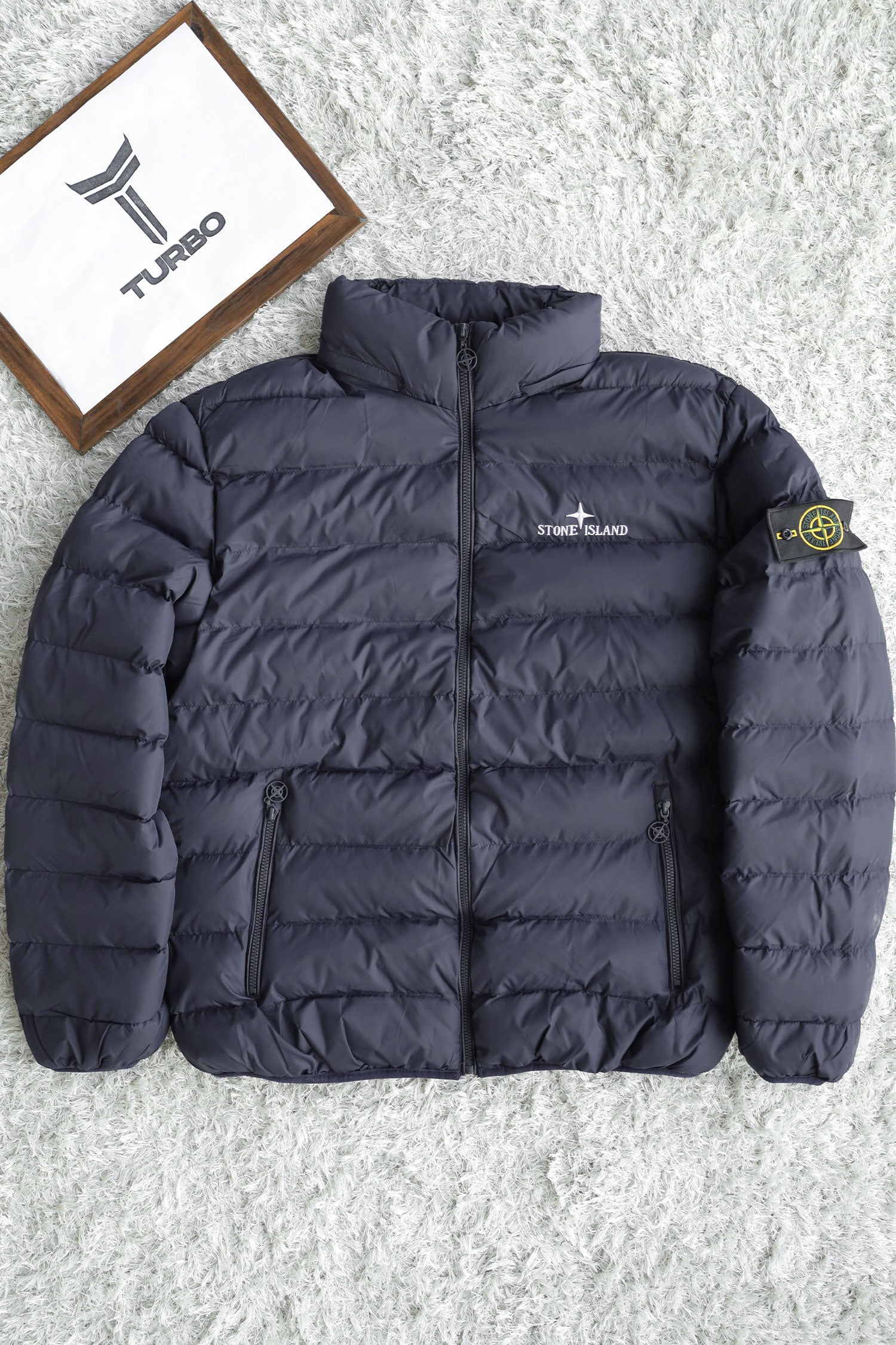 Stone Island Hooded Bubble Padded Imported Puffer Jacket