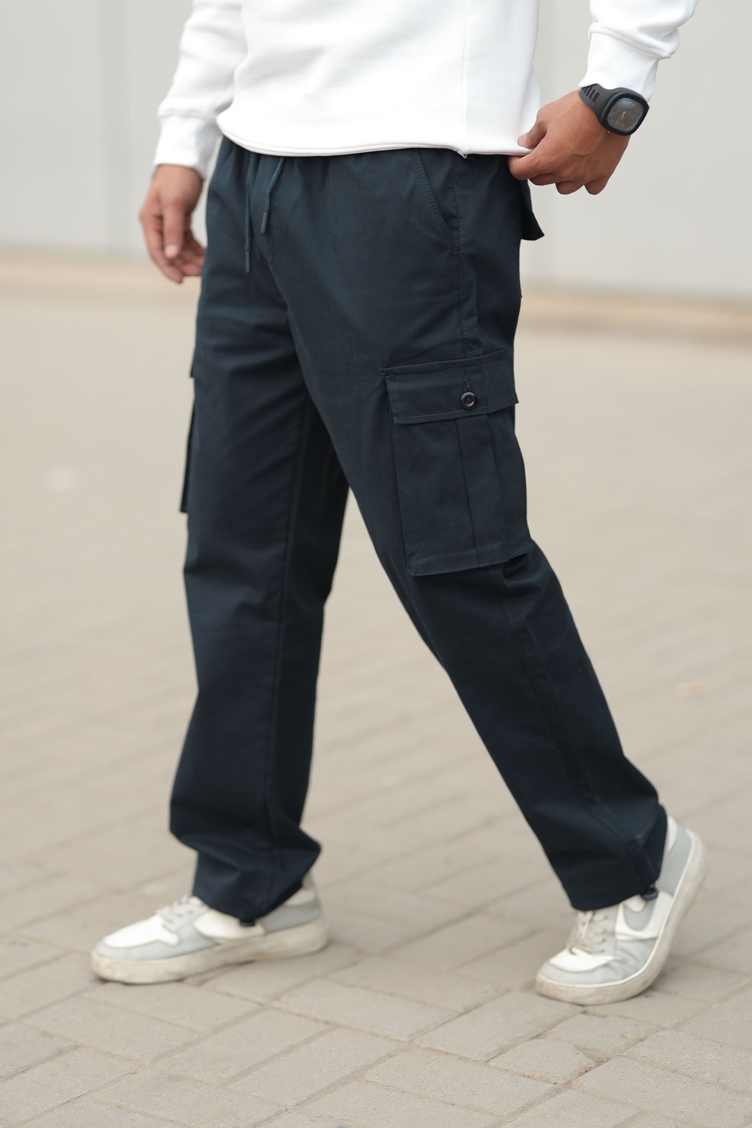 Turbo Loose Bottom Cargo Trouser