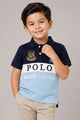 Plo Rph Lren Custom Fit In Two-Tone Younger Kids Polo Shirt