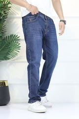Turbo 'Asphalt' Rider Flex Slim Fit Jeans In Navy Blue