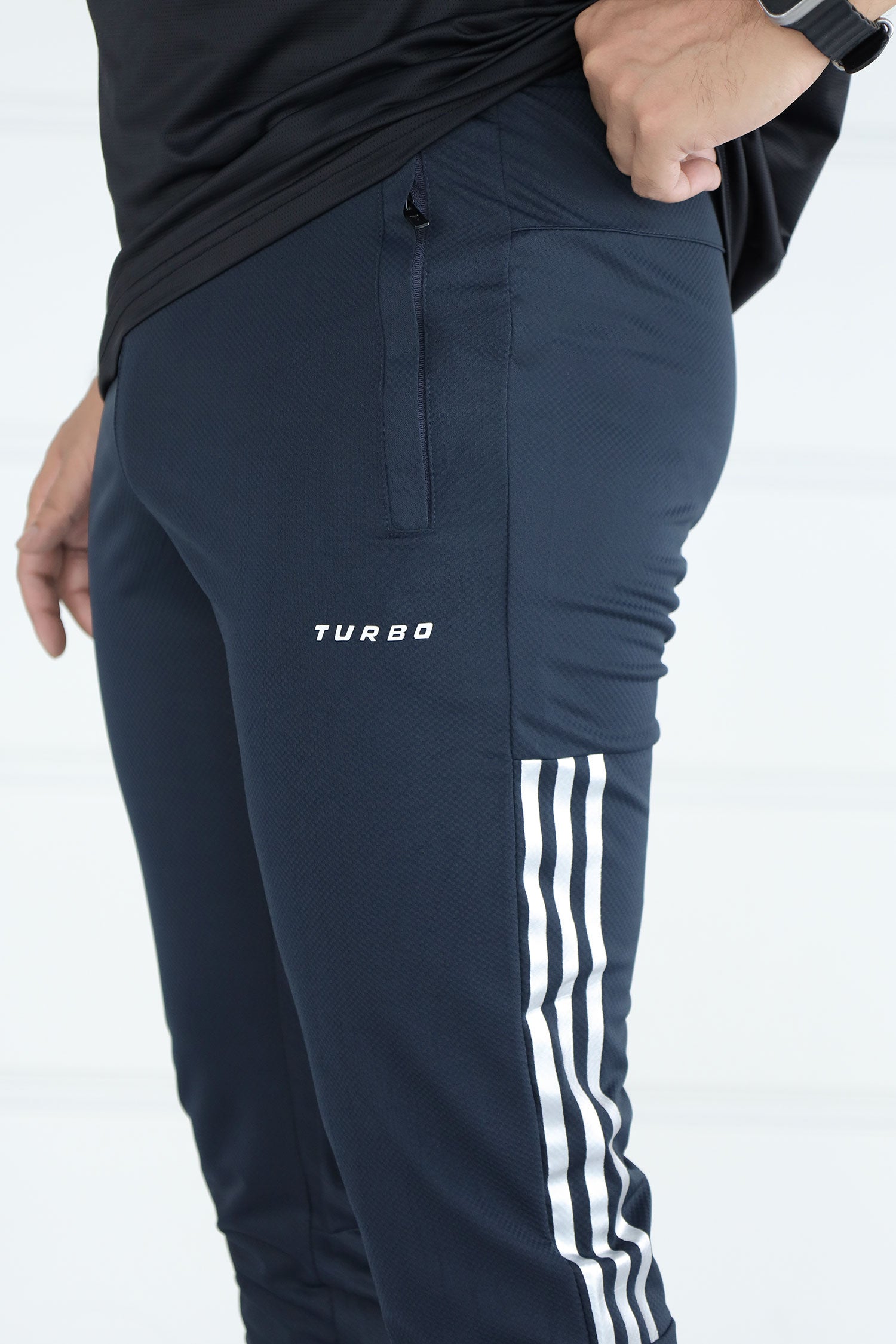 Turbo Aero-Fit Training Men's Dryfit Trouser In Dark Blue