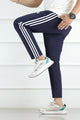 Adds 3 Stripe Dryfit Slim-Fit Trouser