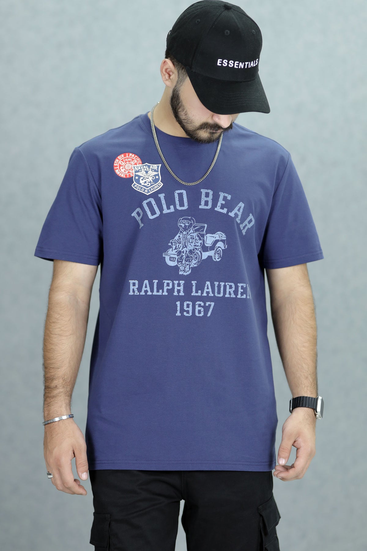 Rph Lren Polo Bear 1967 Imported Round Neck T-Shirt